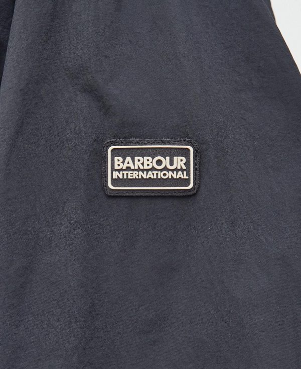 Barbour Rouse Showerproof Bomber Jacket Navy | BABO89399