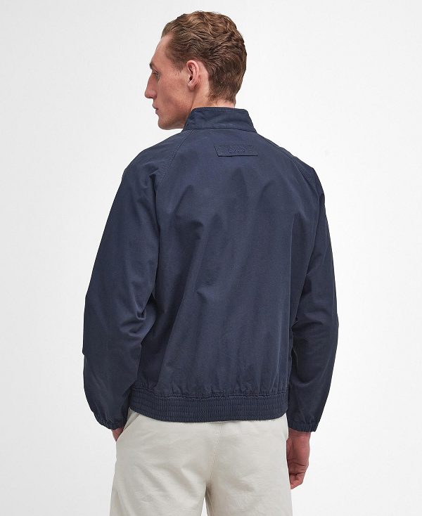 Barbour Royston Cotton Harrington Jacket Navy | BABO87484