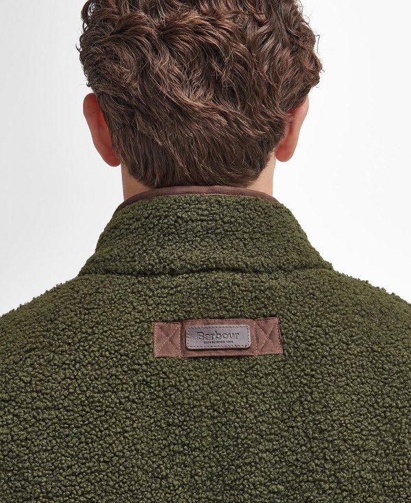 Barbour Rydal Fleece Gilet Green | BABO88720