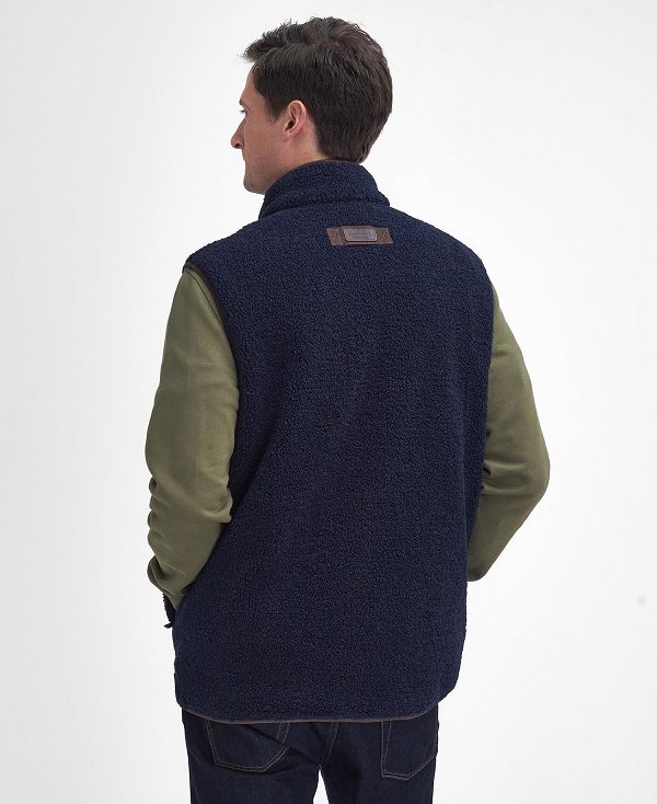 Barbour Rydal Fleece Gilet Navy | BABO88721