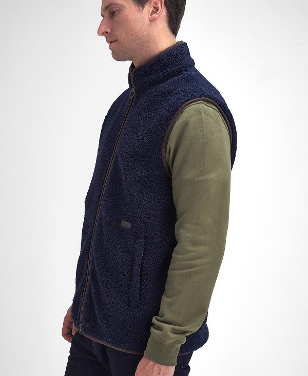 Barbour Rydal Fleece Gilet Navy | BABO88721