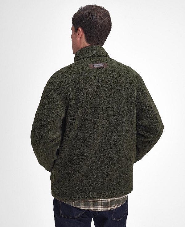 Barbour Rydal Fleece Jacket Green | BABO88711