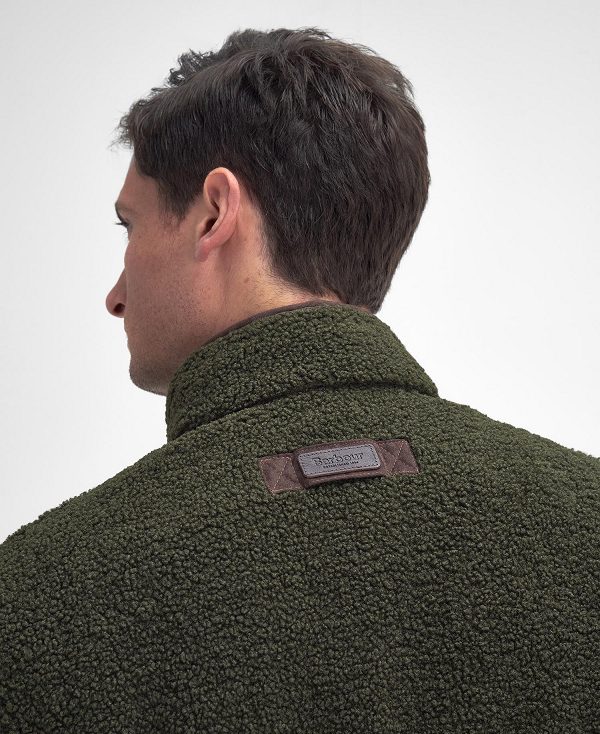 Barbour Rydal Fleece Jacket Green | BABO88711