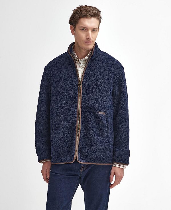 Barbour Rydal Fleece Jacket Navy | BABO88733