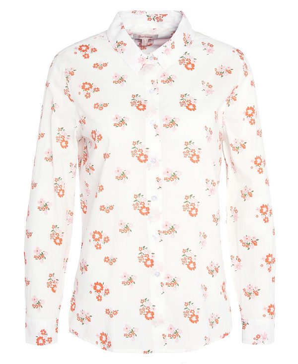 Barbour Safari Relaxed Long-sleeved Shirt Flower | BABO89485