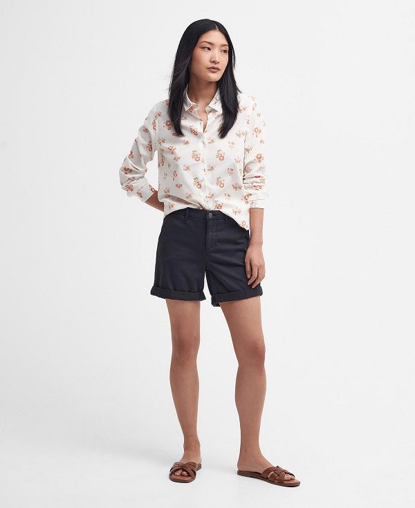 Barbour Safari Relaxed Long-sleeved Shirt Flower | BABO89485