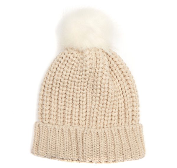 Barbour Saltburn Beanie Mink | BABO90017