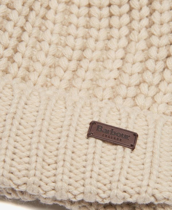 Barbour Saltburn Beanie Mink | BABO90017