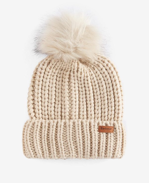 Barbour Saltburn Beanie Mink | BABO90017