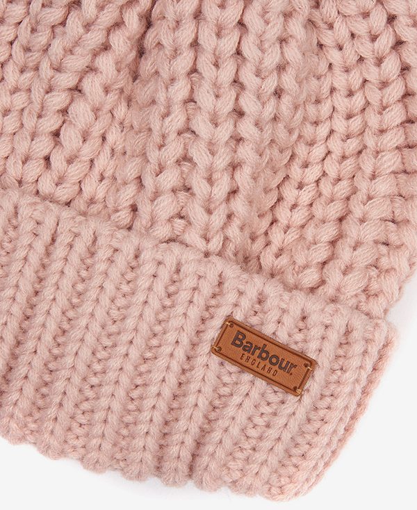 Barbour Saltburn Beanie Mink | BABO90020