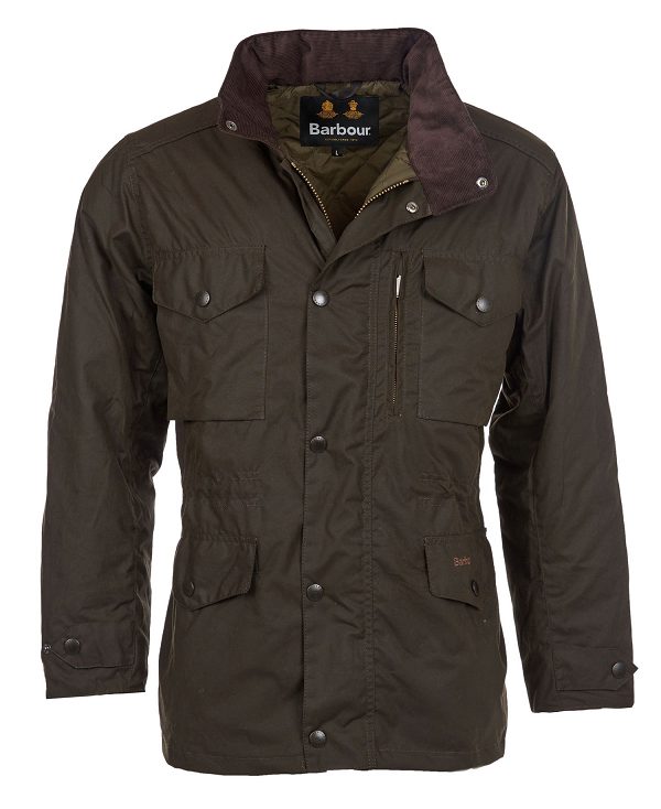 Barbour Sapper Wax Jacket Classic Black/Classic | BABO87213