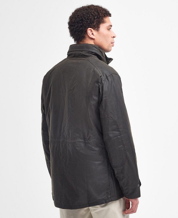 Barbour Sapper Wax Jacket Classic Black/Classic | BABO87213