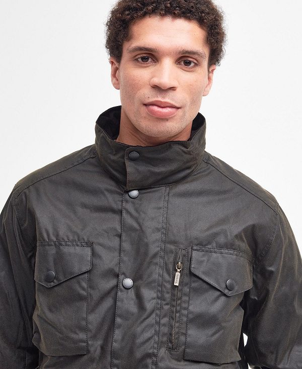 Barbour Sapper Wax Jacket Classic Black/Classic | BABO87213