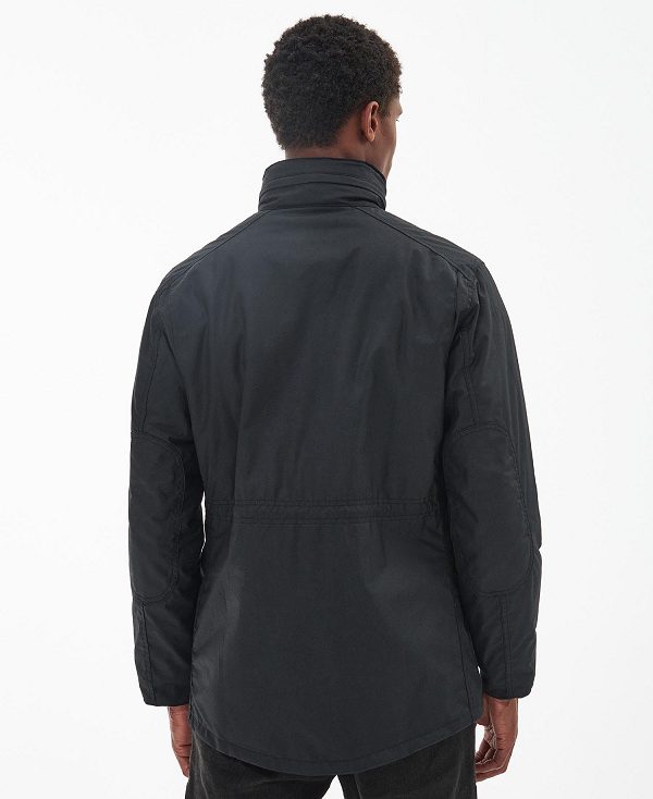 Barbour Sapper Wax Jacket Classic Black | BABO87163