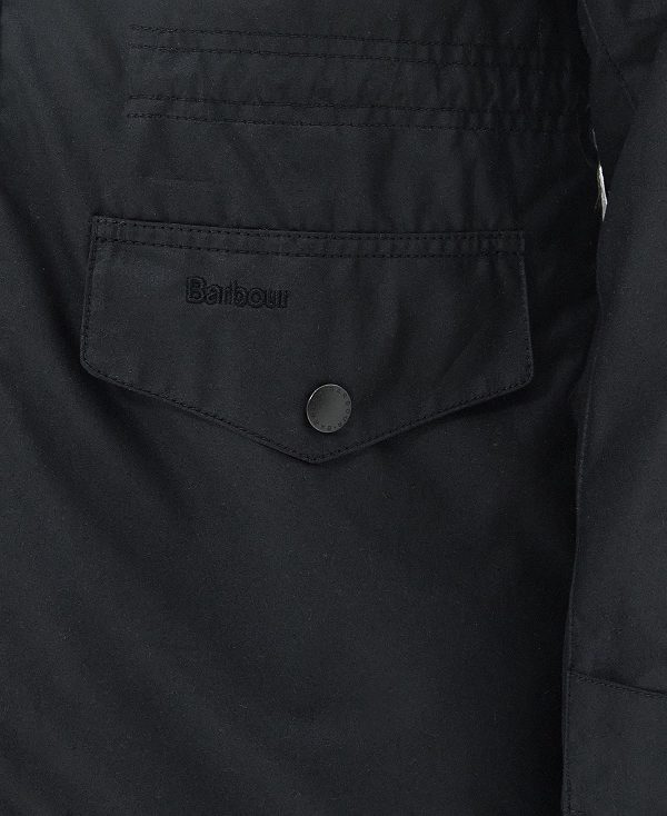 Barbour Sapper Wax Jacket Classic Black | BABO87163