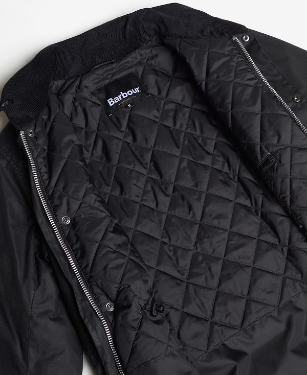 Barbour Sapper Wax Jacket Classic Black | BABO87163