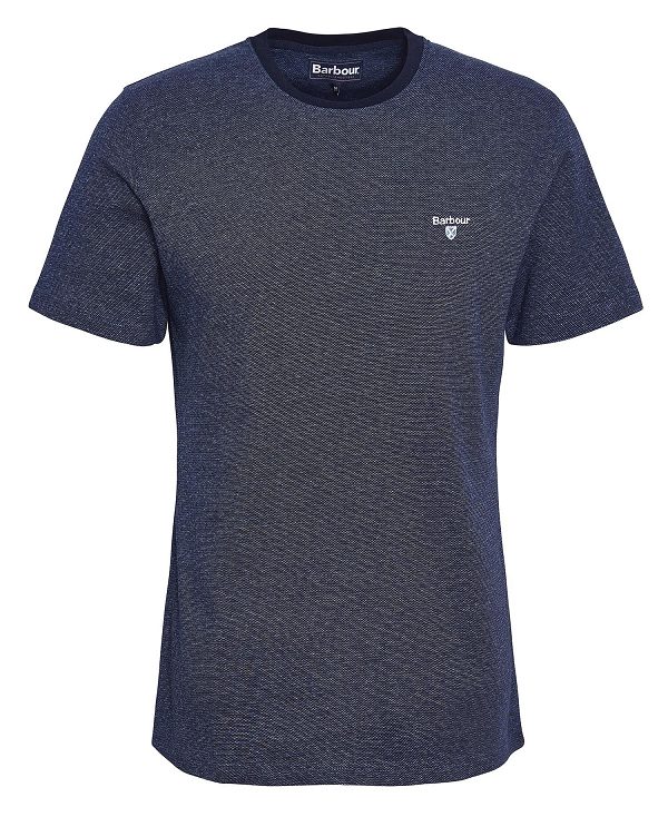 Barbour Sedhill T-shirt Indigo | BABO88320