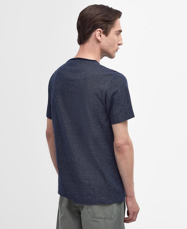 Barbour Sedhill T-shirt Indigo | BABO88320