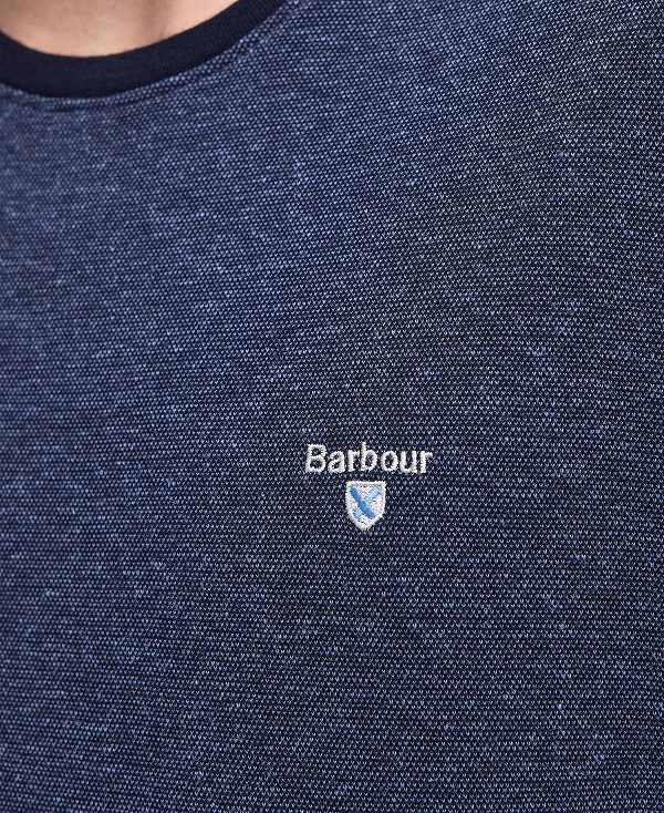 Barbour Sedhill T-shirt Indigo | BABO88320