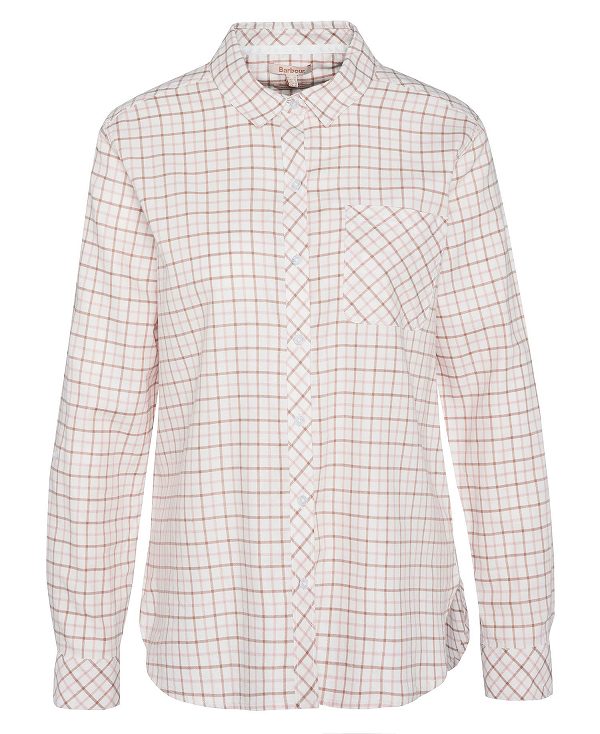 Barbour Shoreside Relaxed Long-sleeved Shirt Multi Check | BABO89491