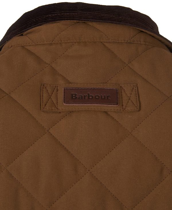 Barbour Shoveler Quilted Jacket Dark Sand | BABO87371