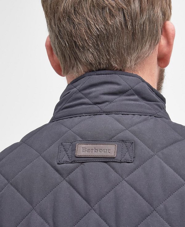 Barbour Shoveler Quilted Jacket Navy | BABO87302