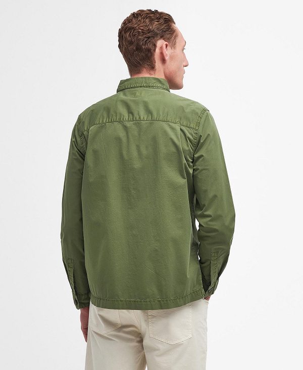 Barbour Sidlaw Overshirt Fossil | BABO87985