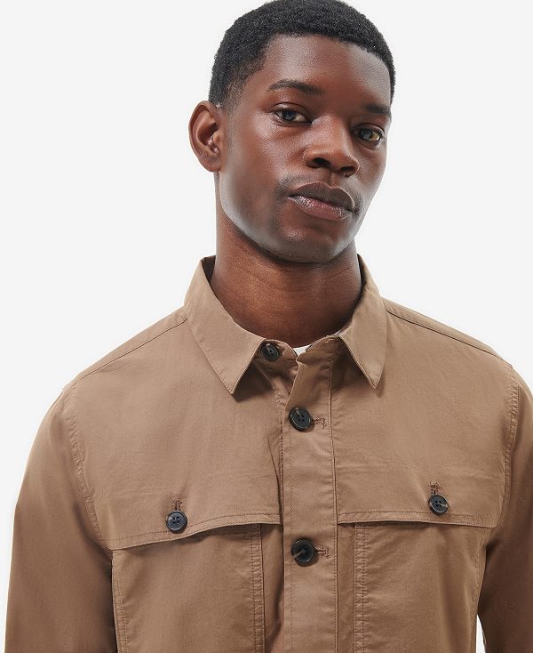 Barbour Sidlaw Overshirt Orange | BABO87611