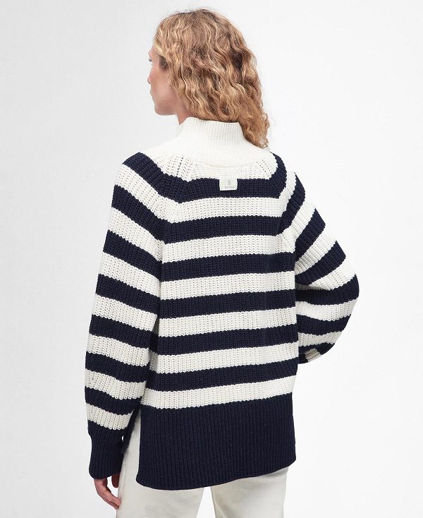 Barbour Silverdale Knitted Jumper Aran | BABO89671