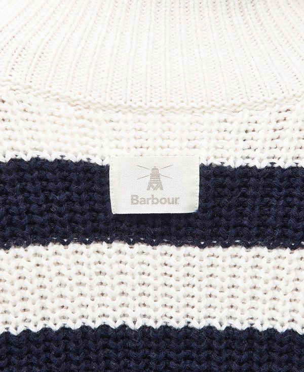 Barbour Silverdale Knitted Jumper Aran | BABO89671