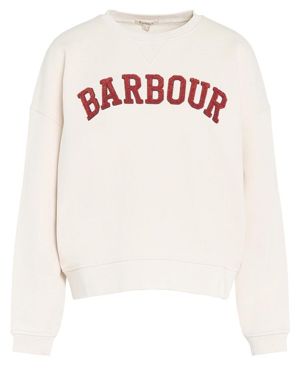 Barbour Silverdale Sweatshirt Calico | BABO89691