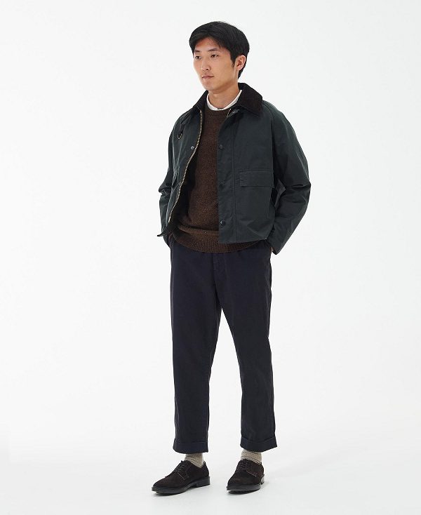 Barbour Sl Spey Wax Jacket Sage | BABO87166