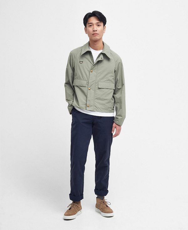 Barbour Slim Spey Showerproof Jacket Dusty Olive | BABO87437