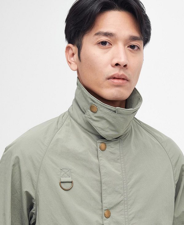 Barbour Slim Spey Showerproof Jacket Dusty Olive | BABO87437