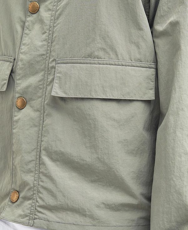 Barbour Slim Spey Showerproof Jacket Dusty Olive | BABO87437