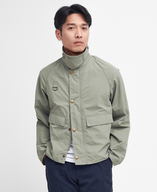 Barbour Slim Spey Showerproof Jacket Dusty Olive | BABO87437