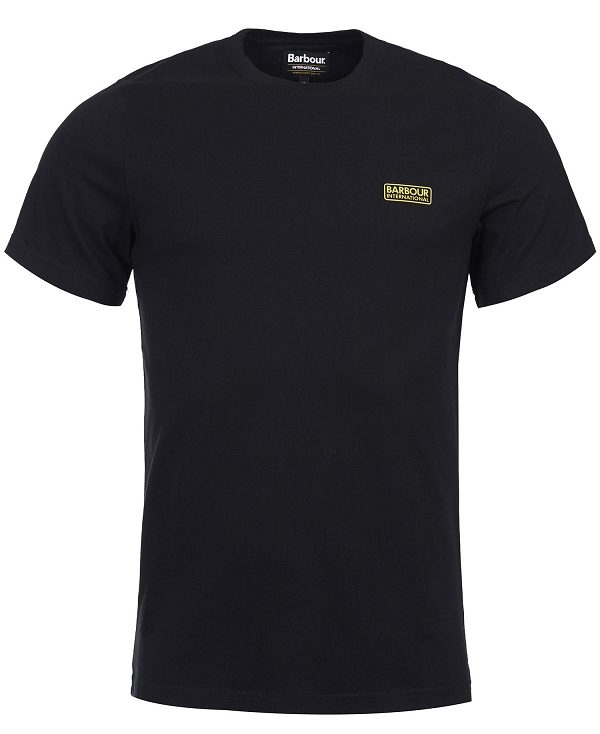 Barbour Small Logo T-shirt Mustard Bark | BABO88277