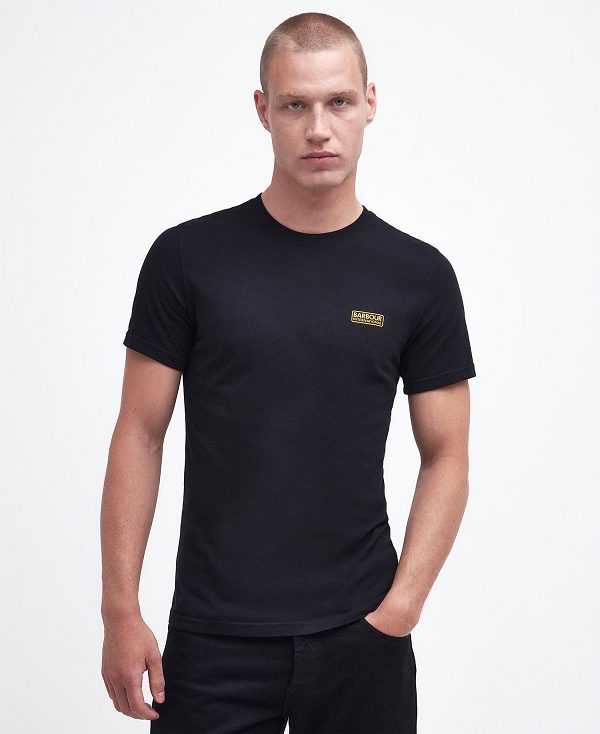 Barbour Small Logo T-shirt Mustard Bark | BABO88277