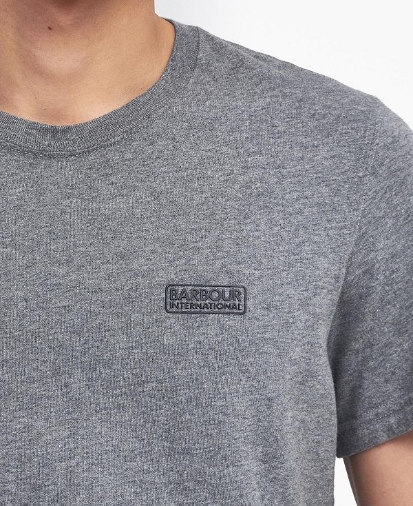 Barbour Small Logo T-shirt Pink Cinder | BABO88281