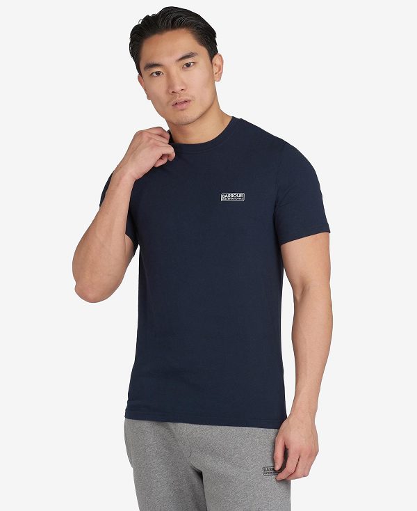 Barbour Small Logo T-shirt Wine | BABO88283