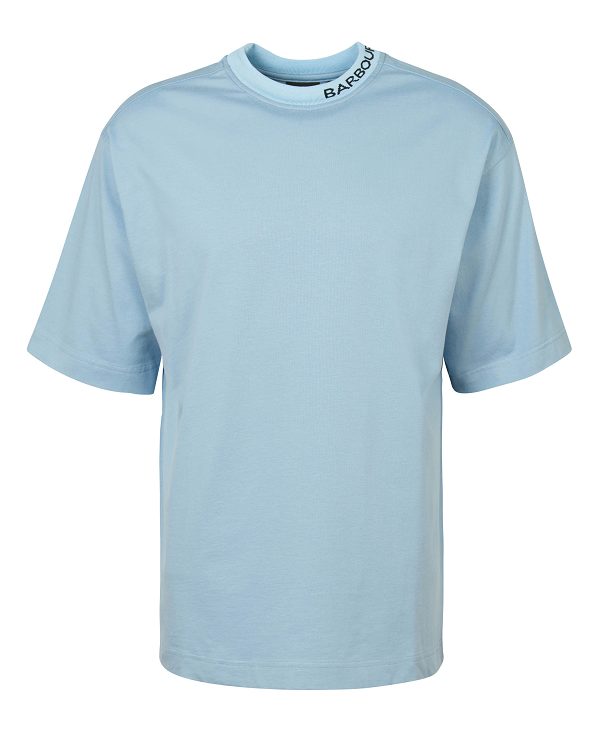 Barbour Smith Oversized T-shirt Blue | BABO88260