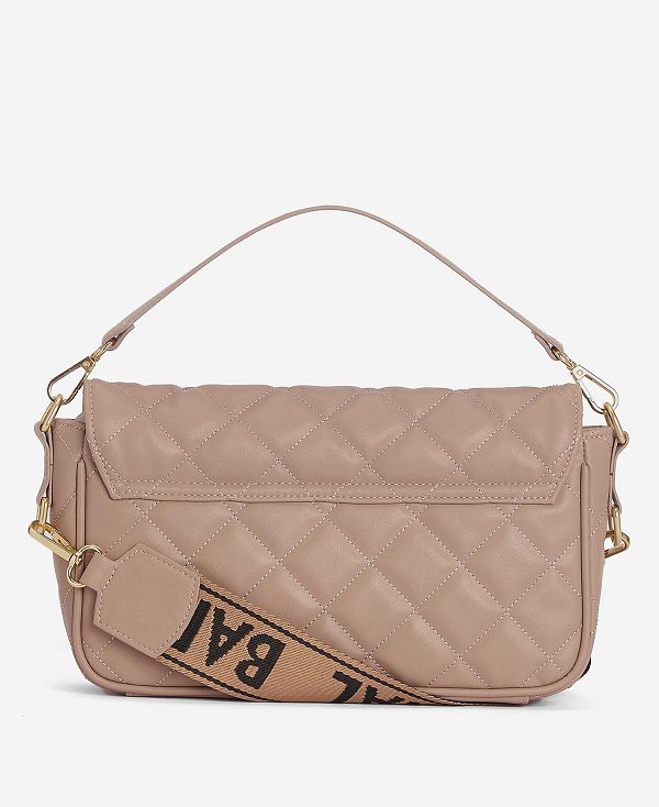 Barbour Soho Quilted Crossbody Bag Camel | BABO89960