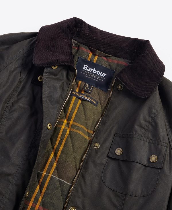 Barbour Solway Waxed Jacket Olive/Classic | BABO89240