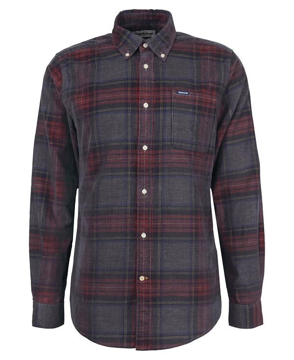 Barbour Southfield Tailored Shirt Grey | BABO87804