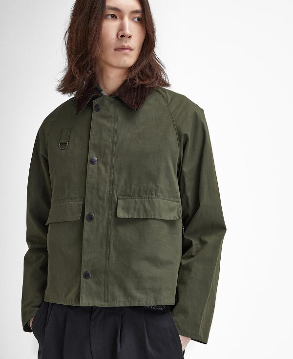 Barbour Spey Casual Jacket Green | BABO87503