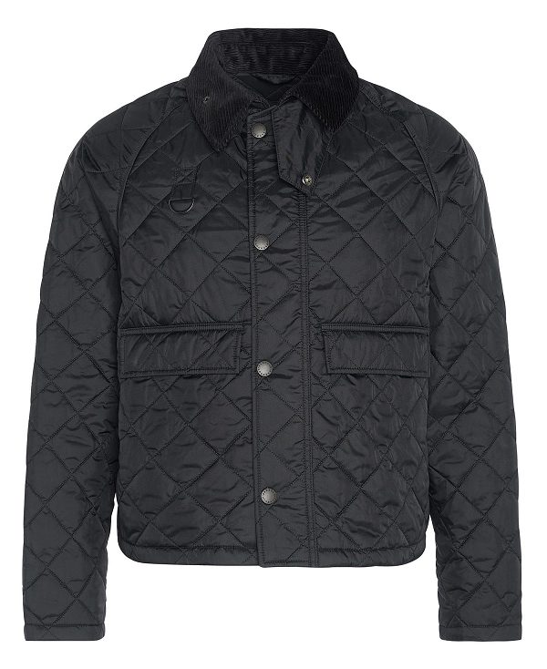 Barbour Spey Quilted Jacket Black | BABO87392