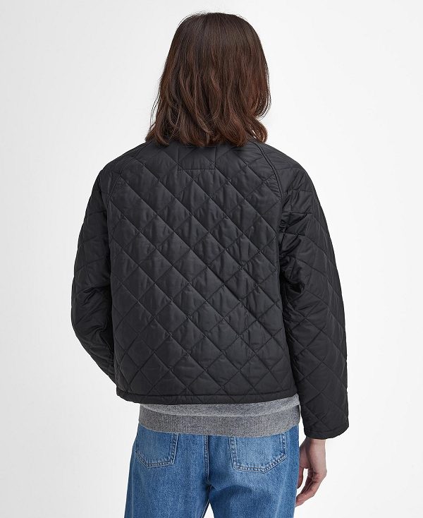 Barbour Spey Quilted Jacket Black | BABO87392