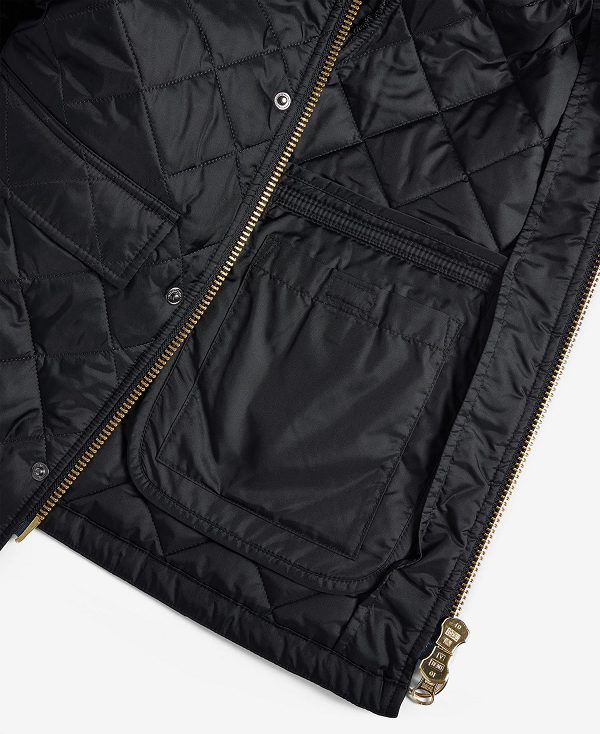 Barbour Spey Quilted Jacket Black | BABO87392