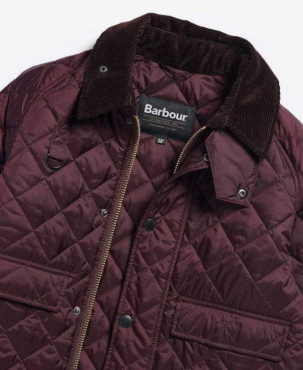 Barbour Spey Quilted Jacket Bordeaux | BABO87391