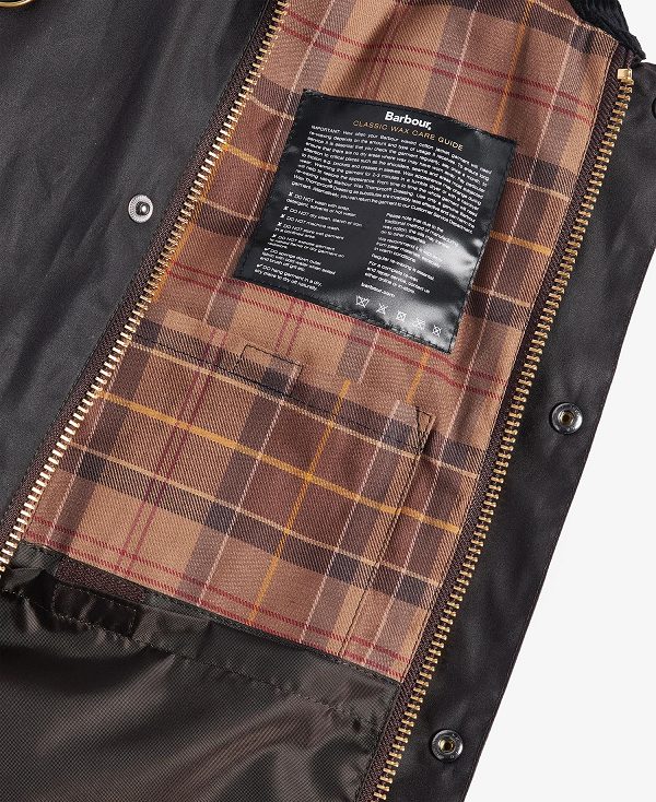 Barbour Spey Slim Waxed Jacket Rustic | BABO87256